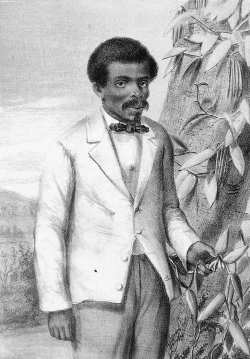 Edmond Albius (um 1863) - der 12-jährige Sklave, der die Handbestäubung der Vanille erfand